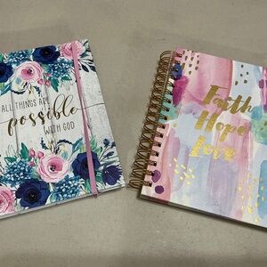 Blank Lined Journal notebook Spiral bound